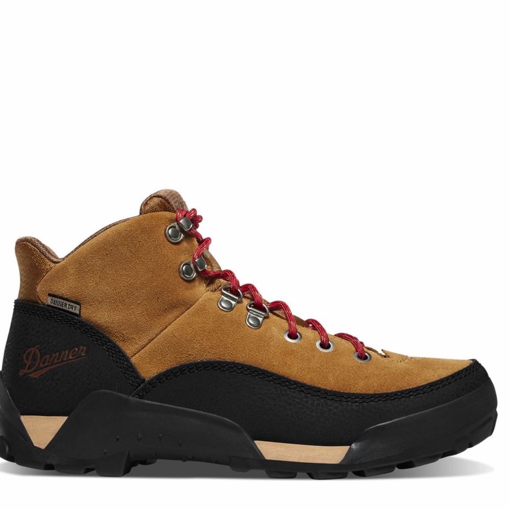 New Danner x Free People Mid Ankle Suede Lace-Up
Brown Cognac Hiking Boots Sz 7